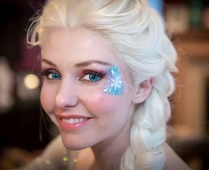 Como fazer passo a passo maquiagem da Elsa Frozen