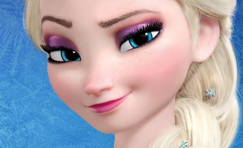 Como fazer maquiagem da Elsa Frozen passo a passo