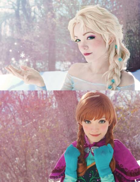 Maquiagem Frozen para cosplay passo a passo
