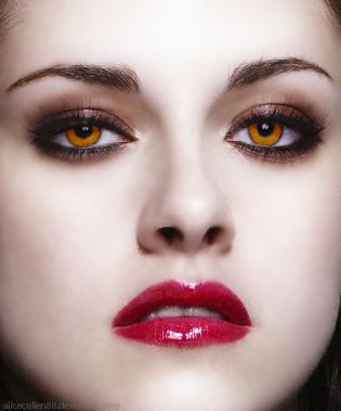maquiagem Bella vampira - Crepúsculo