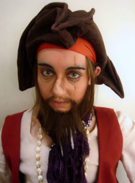 fantasia de pirata masculina
