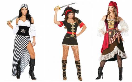 modelos de fantasia de pirata mulher