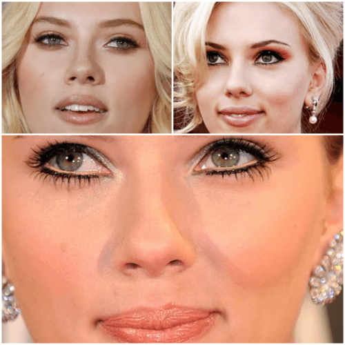 Fotos de famosas com maquiagem que faz olhos maiores