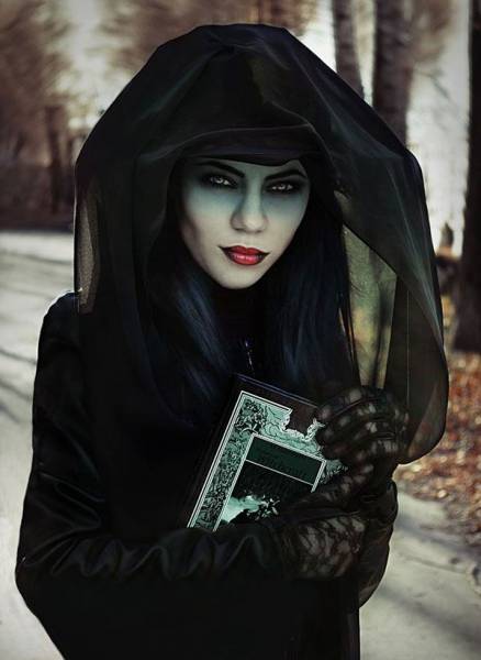 maquiagem de bruxa para halloween feminina