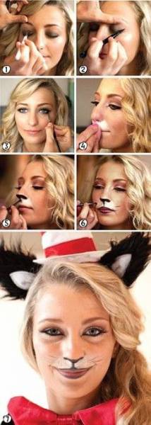 maquiagem de gatinha passo a passo