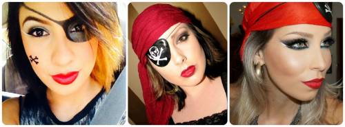 maquiagem sexy pirata
